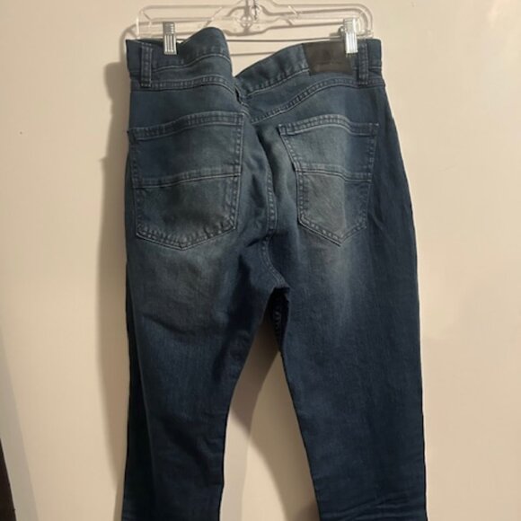 INC International Concept tapered fit 5 pocket denim jeans, size 38/30 - Picture 3 of 6